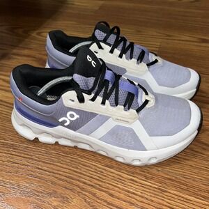 Women's On Cloudrunner 2, Running Lace Up Shoe In Nimbus/Lavender/Blueberry, 10